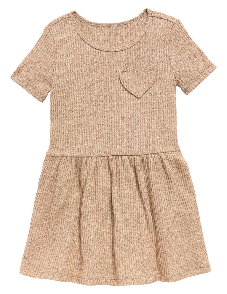 Vestido manga larga para niña Vestido manga larga para niña