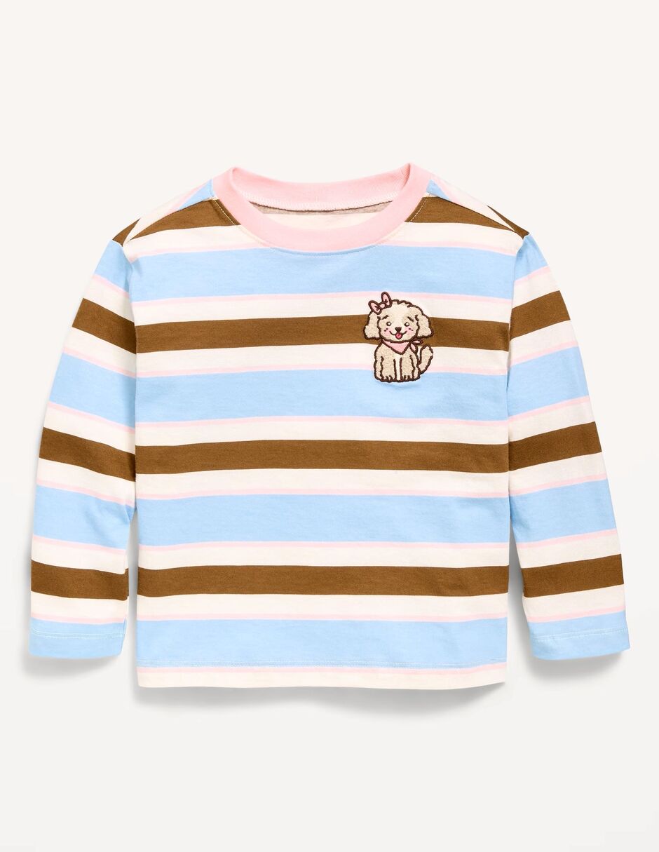 Playera manga larga para niña Playera manga larga para niña