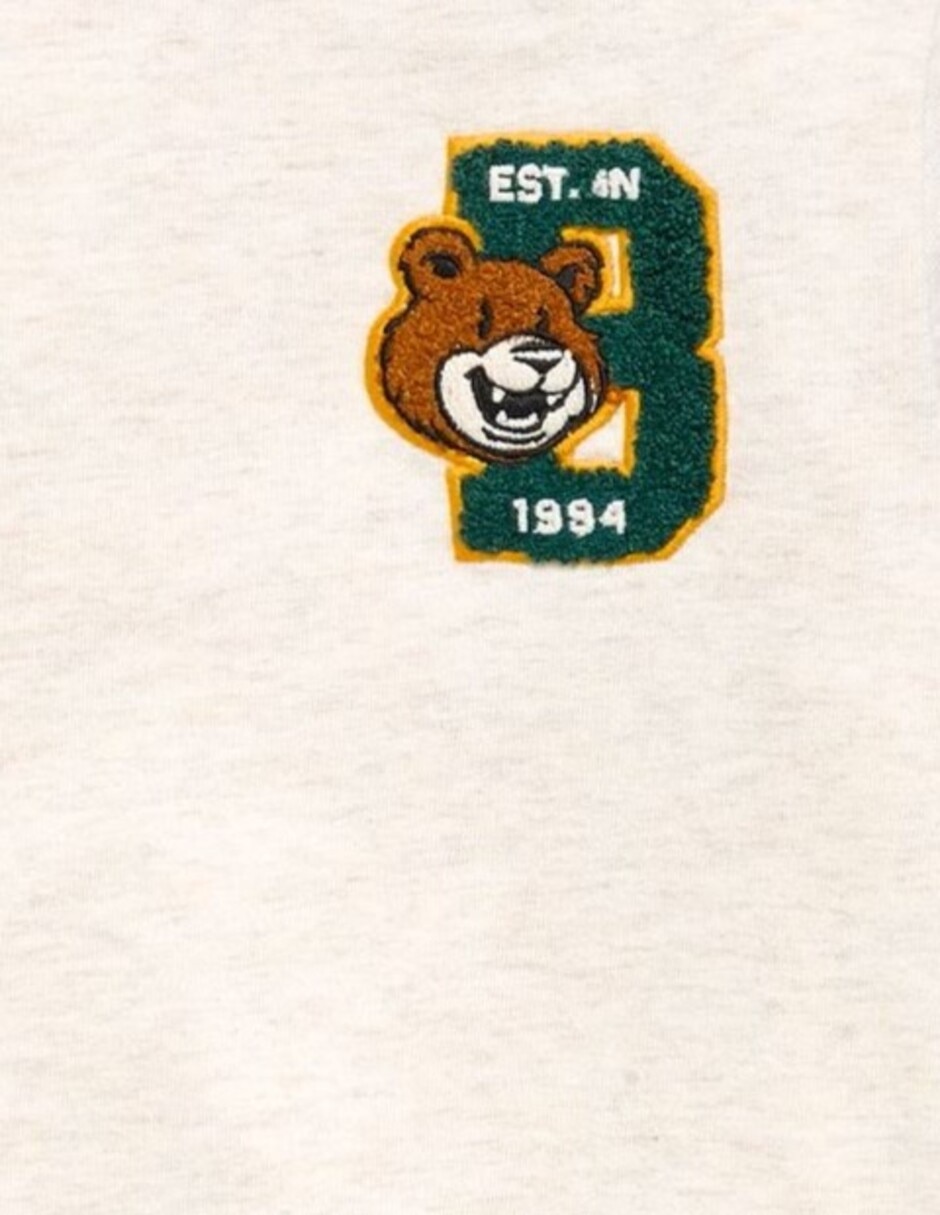 Playera manga larga para bebé niño 2