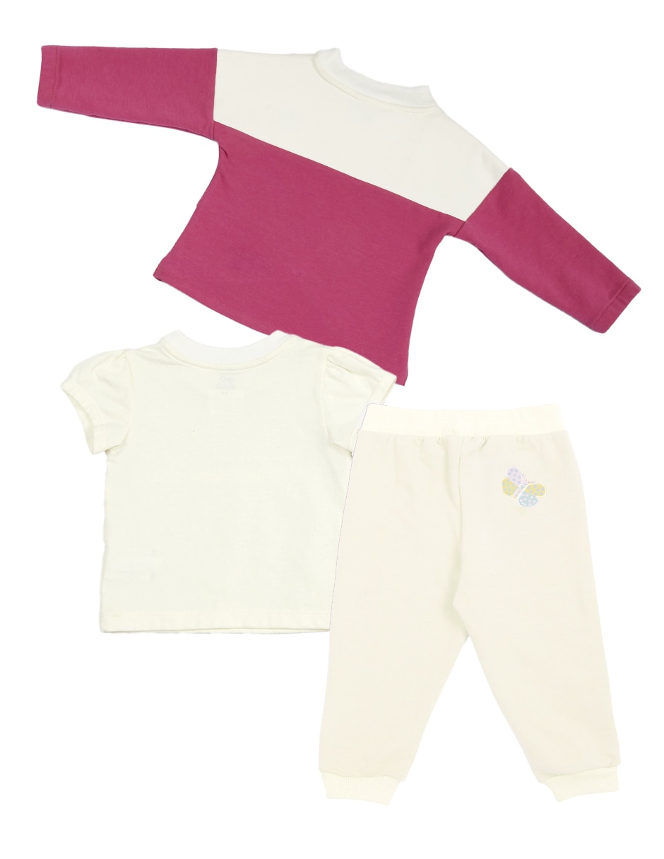 Conjunto casual para bebé niña 3