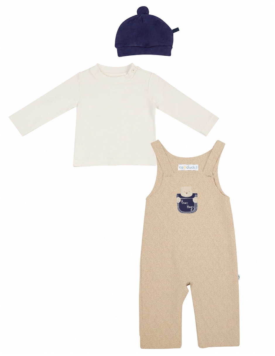 Conjunto casual de algodón para niño 3 piezas Conjunto casual de algodón para niño 3 piezas