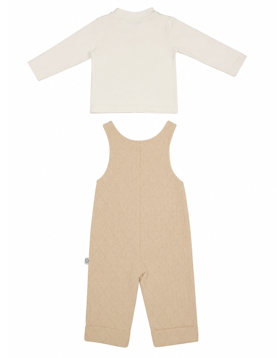Conjunto casual de algodón para niño 3 piezas 2