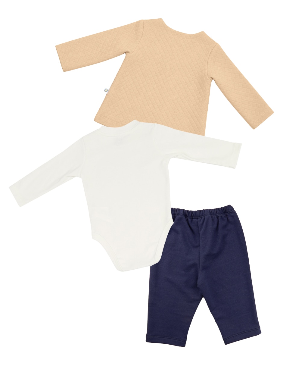 Conjunto de 3 piezas casual para ni–o 3