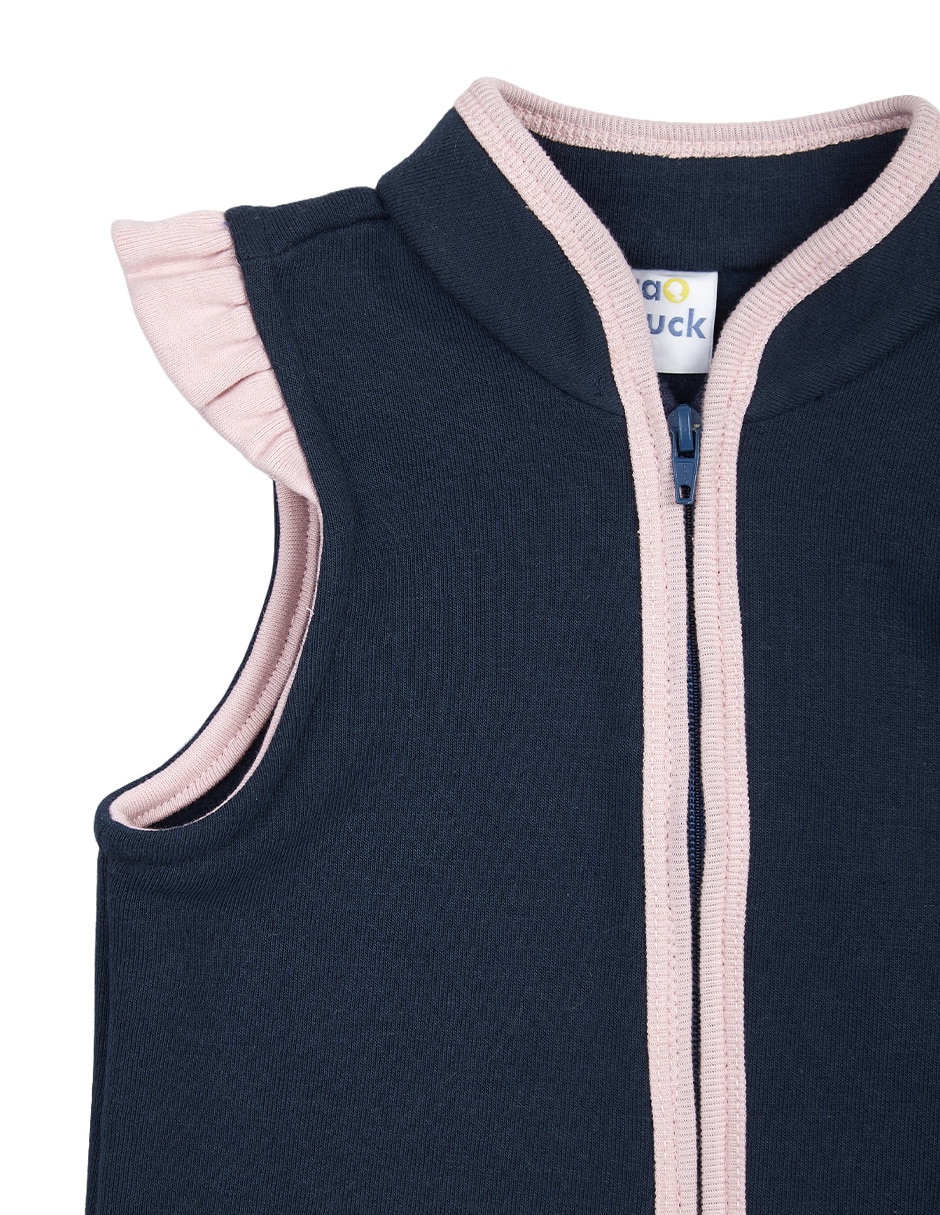 Conjunto de algodón para bebé niña 3 piezas 3
