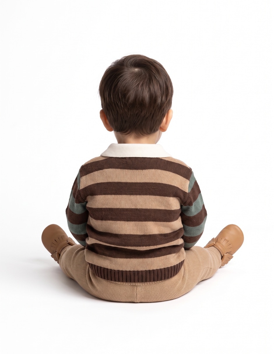 Conjunto casual de algodón para bebé niño 5