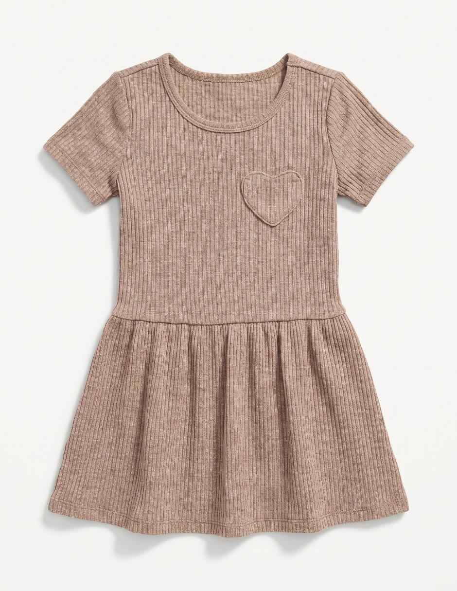 Vestido manga regular para bebé niña Vestido manga regular para bebé niña