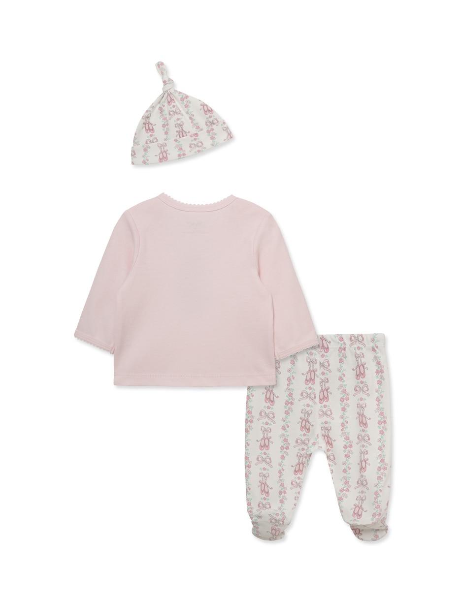Conjunto de algodón para bebé niña 3