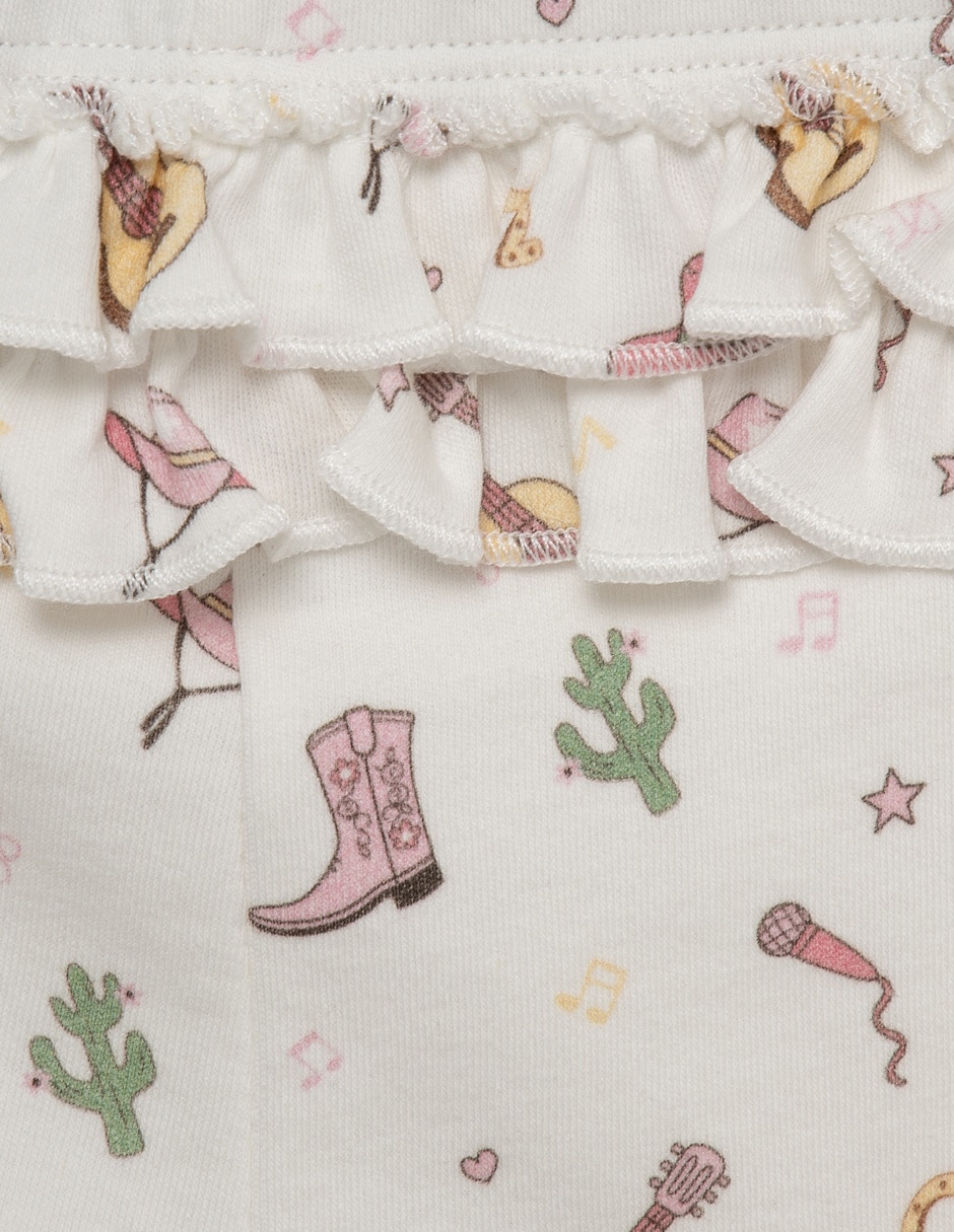 Conjunto de algodón para bebé niña 2
