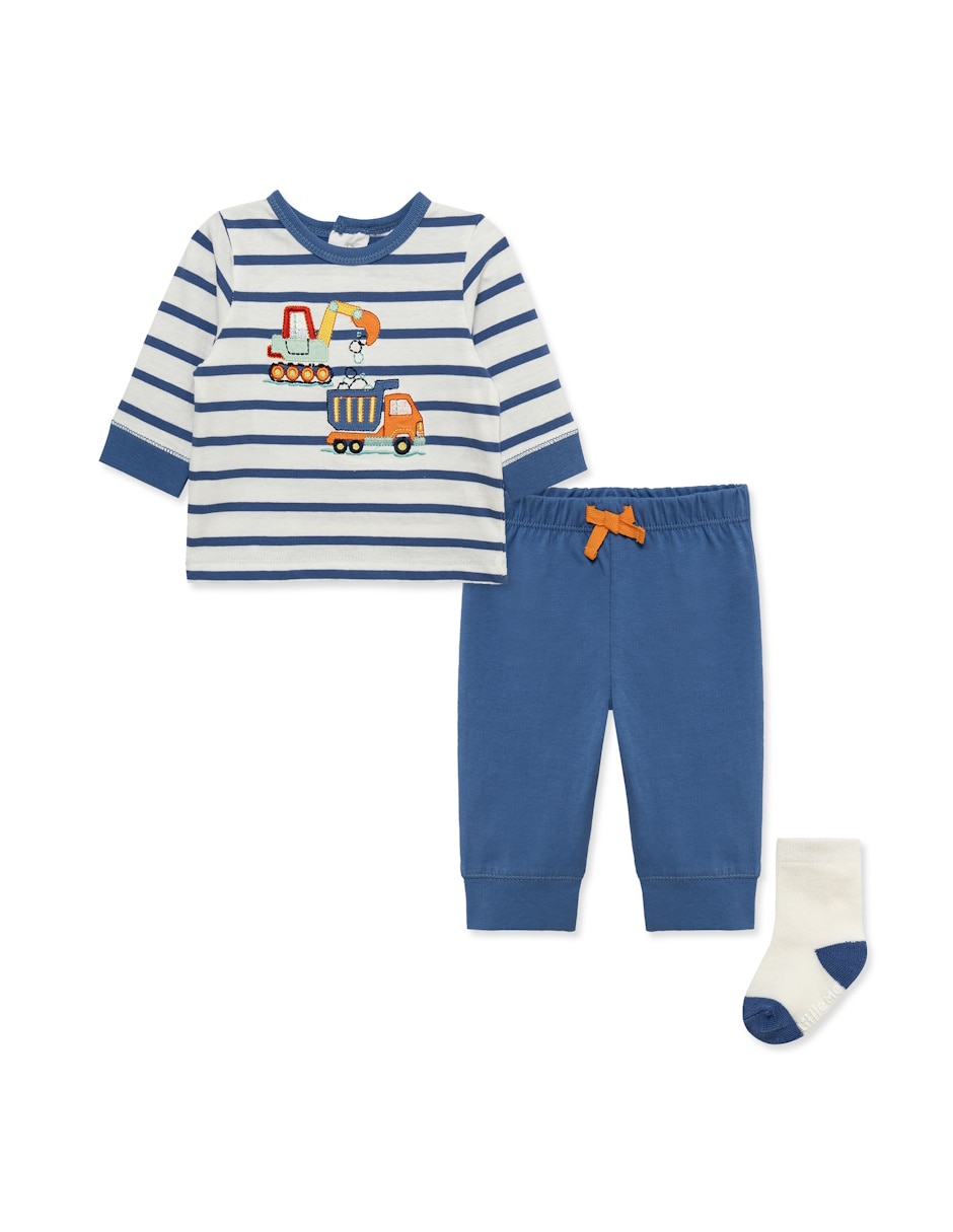 Conjunto casual de algodón para bebé niño Conjunto casual de algodón para bebé niño