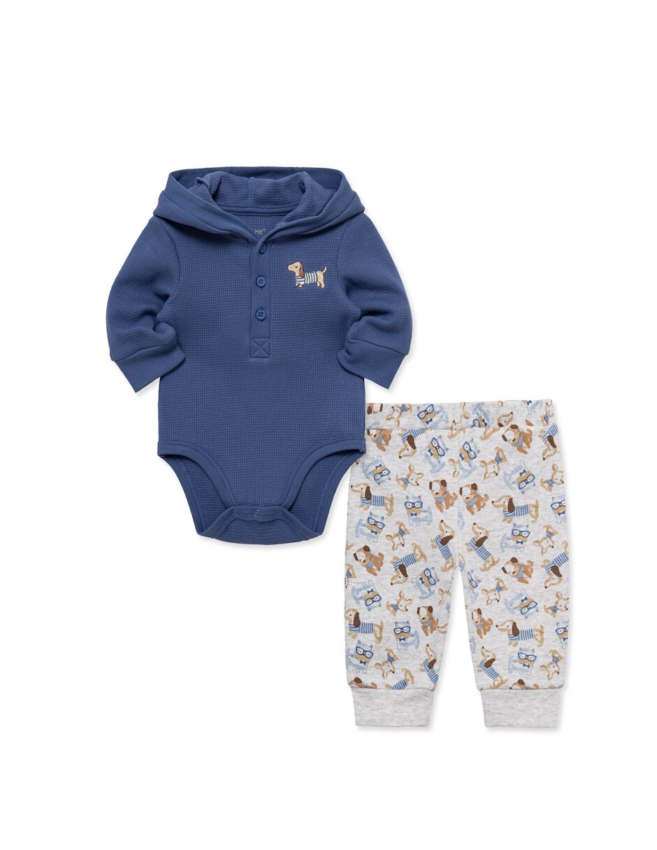 Conjunto casual de algodón para bebé niño 4