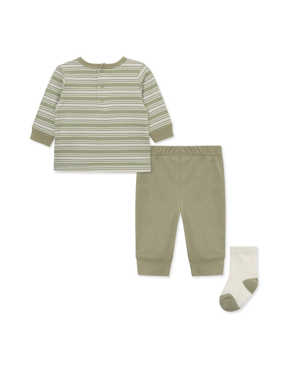Conjunto casual de algodón para bebé niño 3