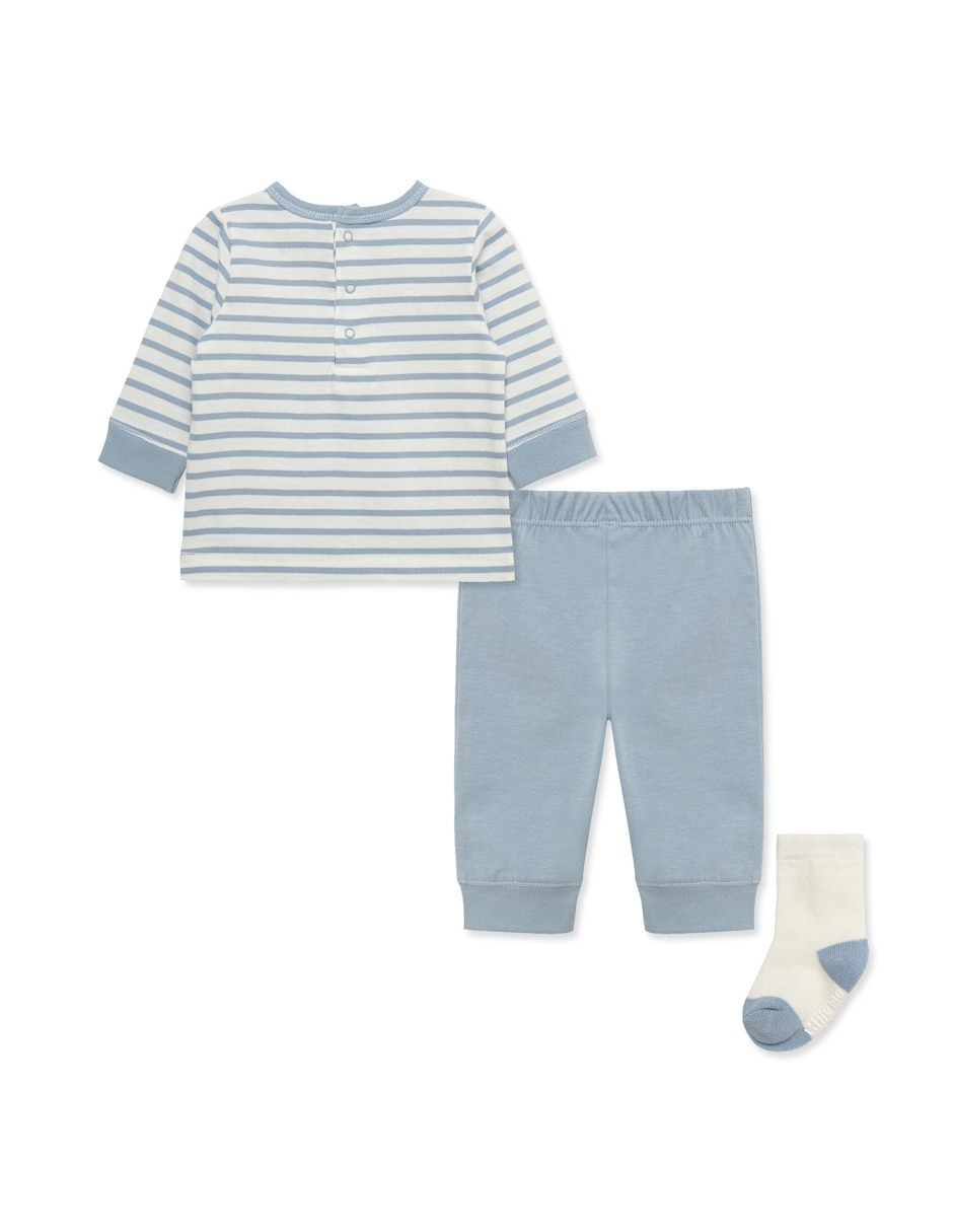 Conjunto casual de algodón para bebé niño 3