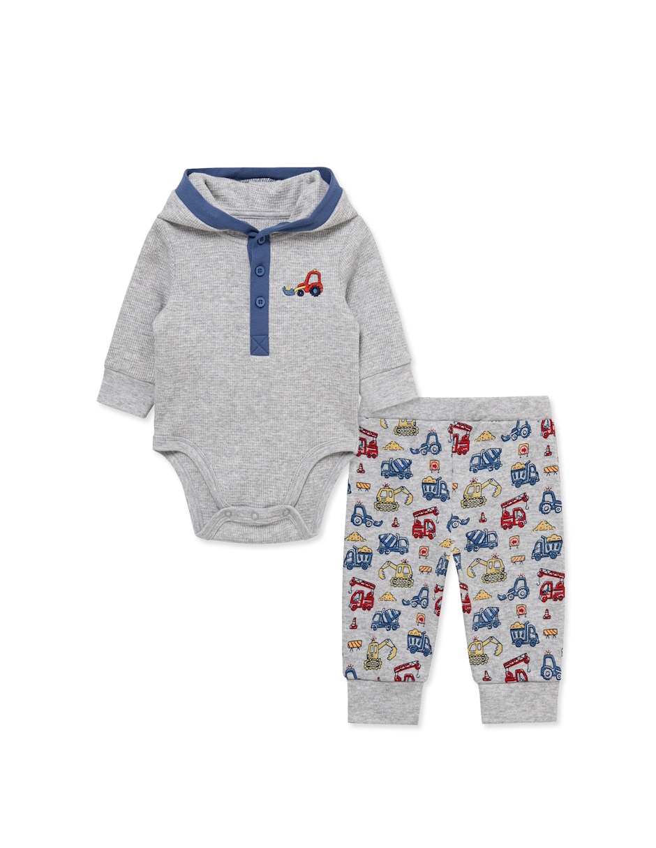 Conjunto casual de algodón para bebé niño