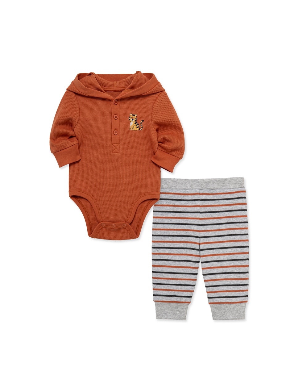 Conjunto casual de algodón para bebé niño