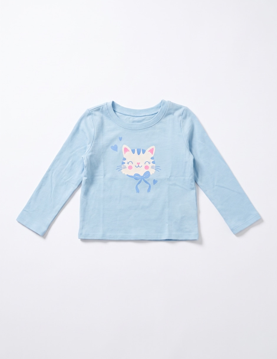 Playera de algodón para bebé niña 3