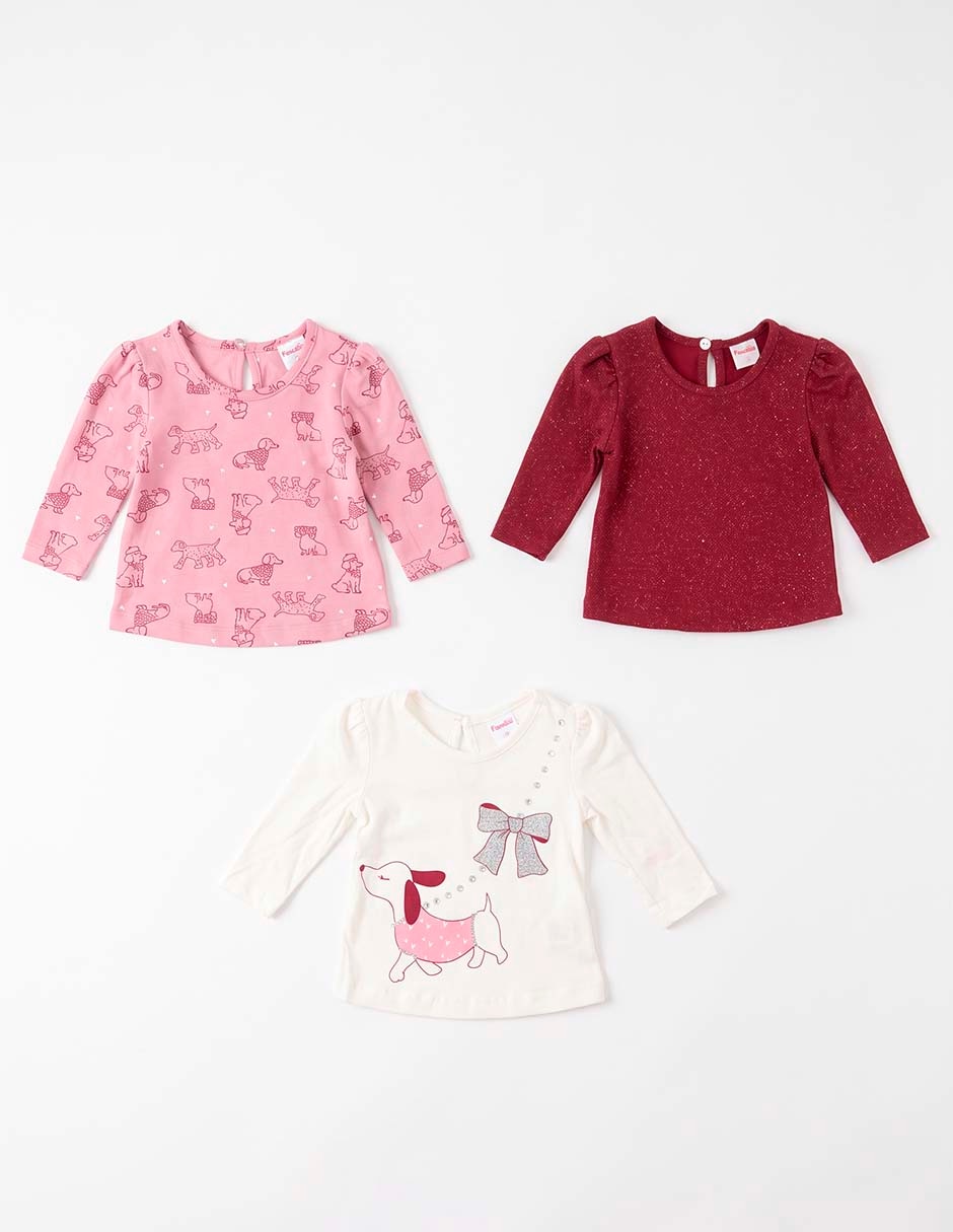 Blusa Sin Familia No aplica para Bebé Niña 3