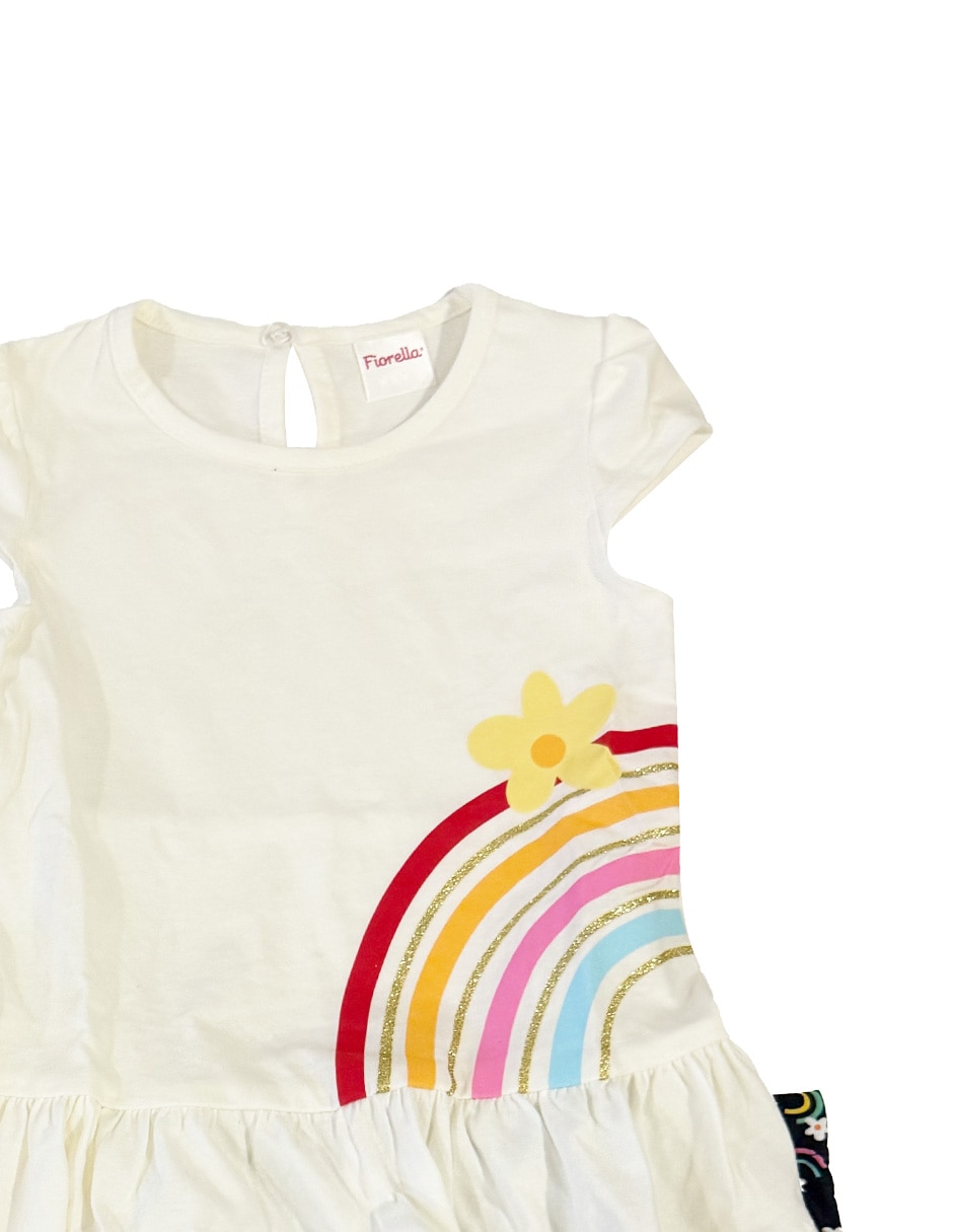 Conjunto de algodón para bebé niña 4