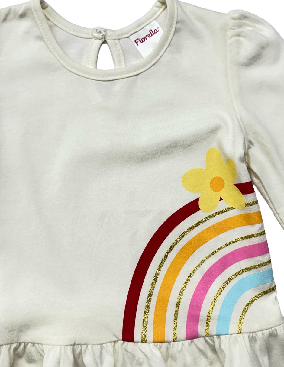 Conjunto de algodón para bebé niña 4