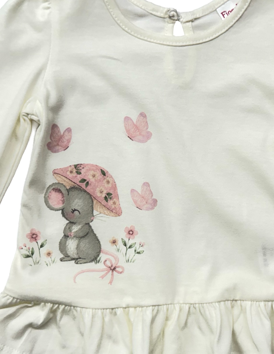 Conjunto de algodón para bebé niña 3