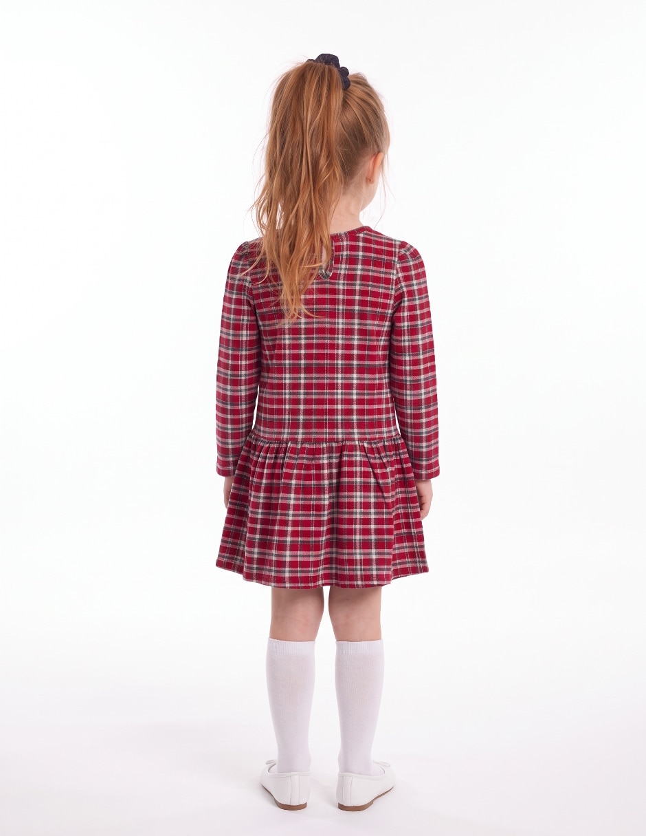 Set vestido manga larga para bebé niña 2