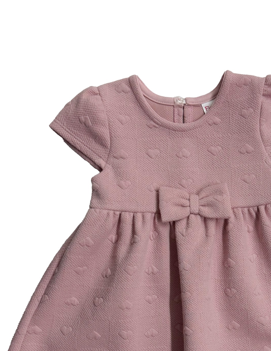 Vestido manga cap para bebé niña 2