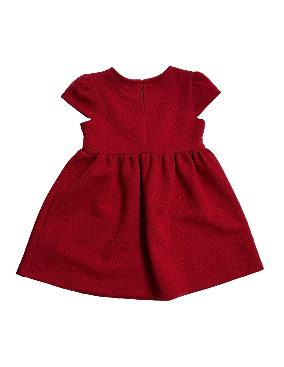 Vestido manga cap para bebé niña 4