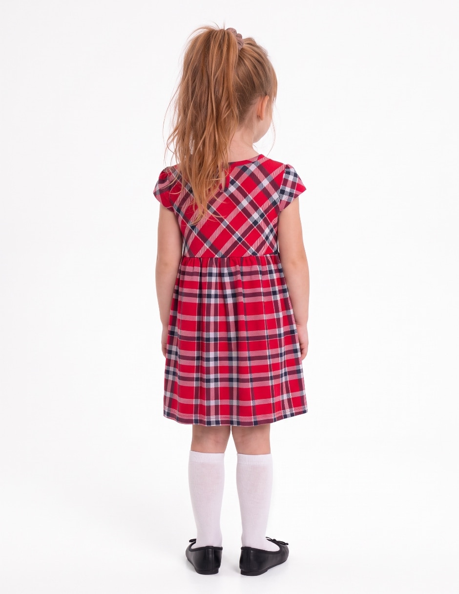 Set vestido manga cap para bebé niña 2