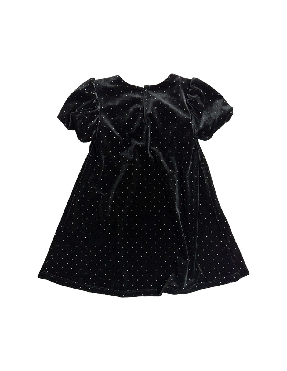 Vestido manga globo para bebé niña 4