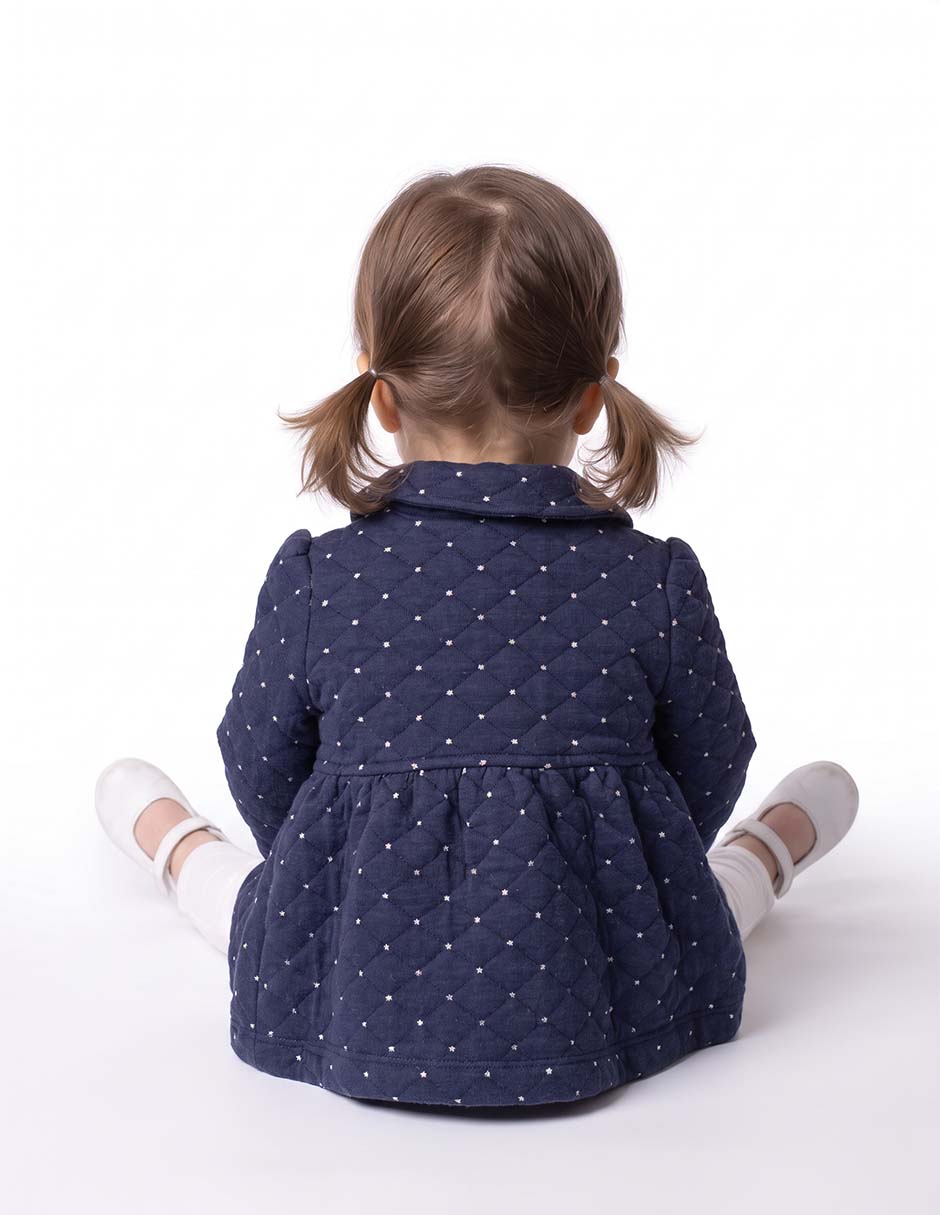 Abrigo para bebé niña 2