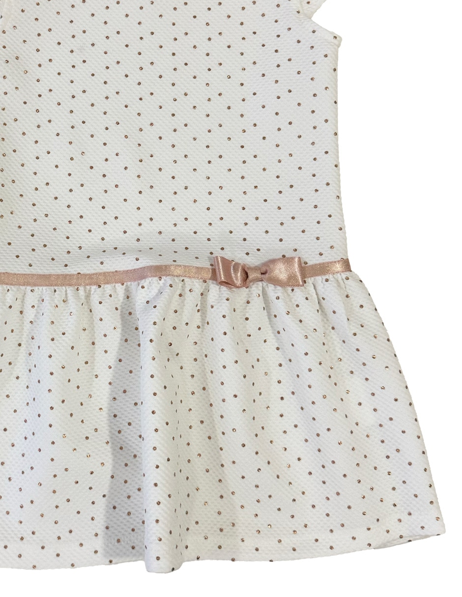 Vestido manga cap para bebé niña 2