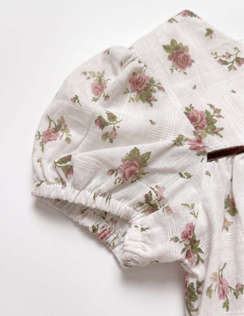 Conjunto de algodón para bebé niña 4