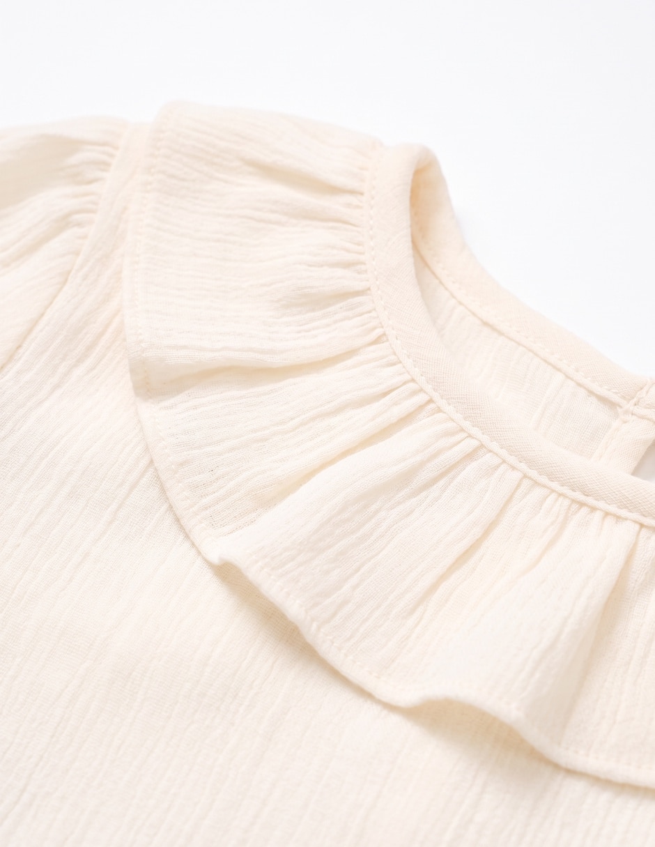 Conjunto jumper de Rayón para bebé niña 5