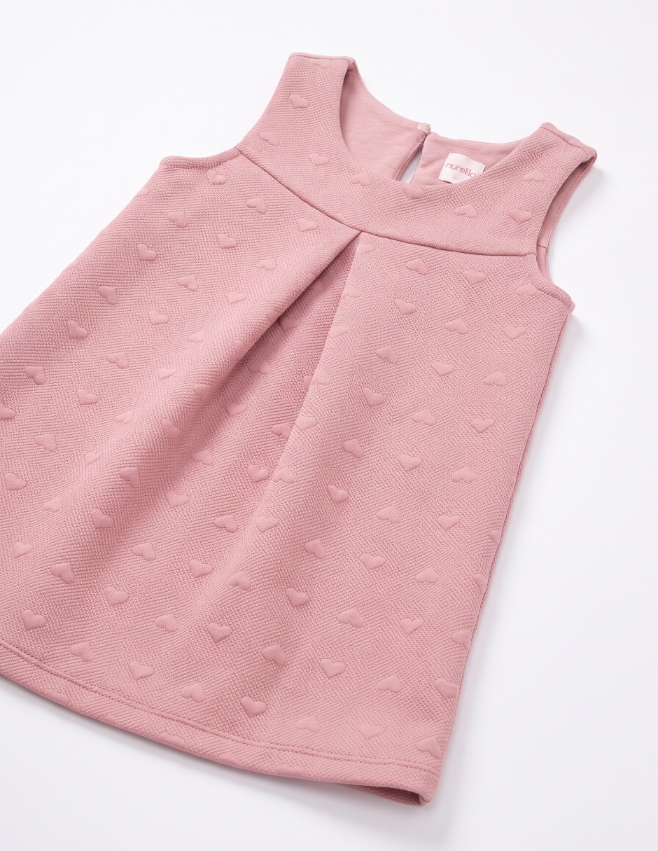 Conjunto jumper de Rayón para bebé niña 6