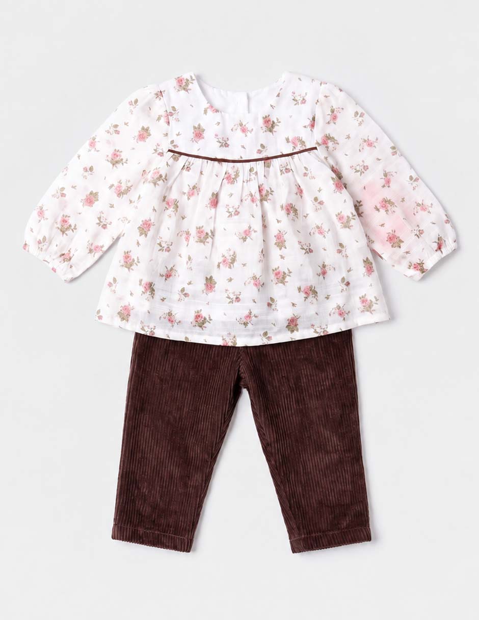 Conjunto pijama No aplica de Algodón para Bebé Niña 3