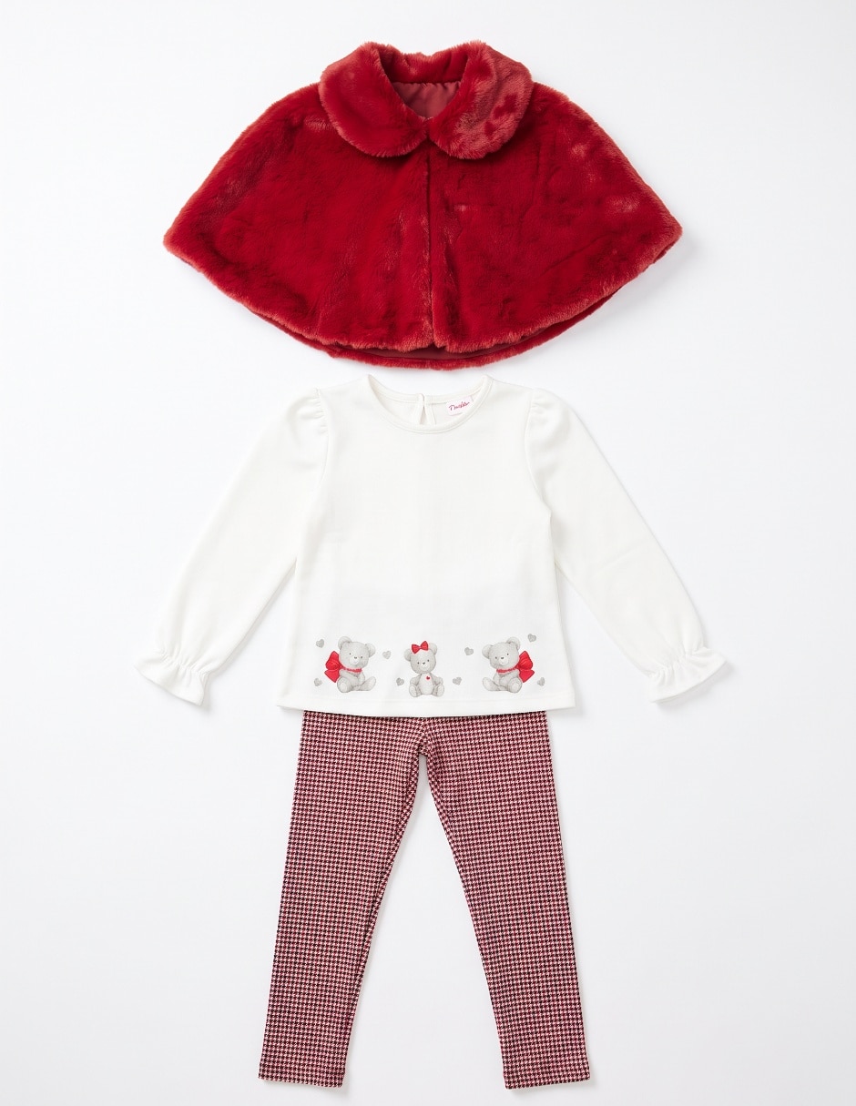 Conjunto de 3 piezas para bebé niña 3