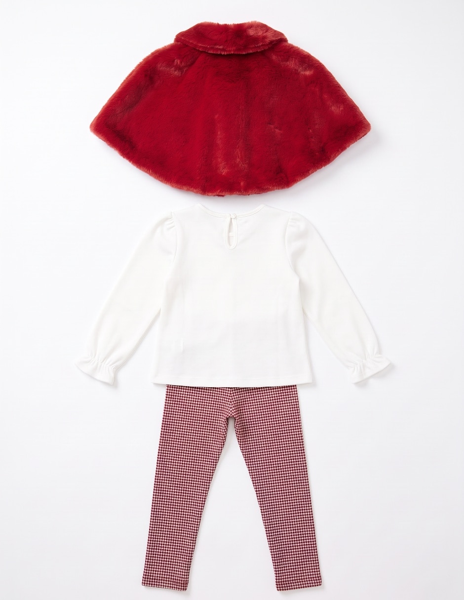 Conjunto de 3 piezas para bebé niña 4