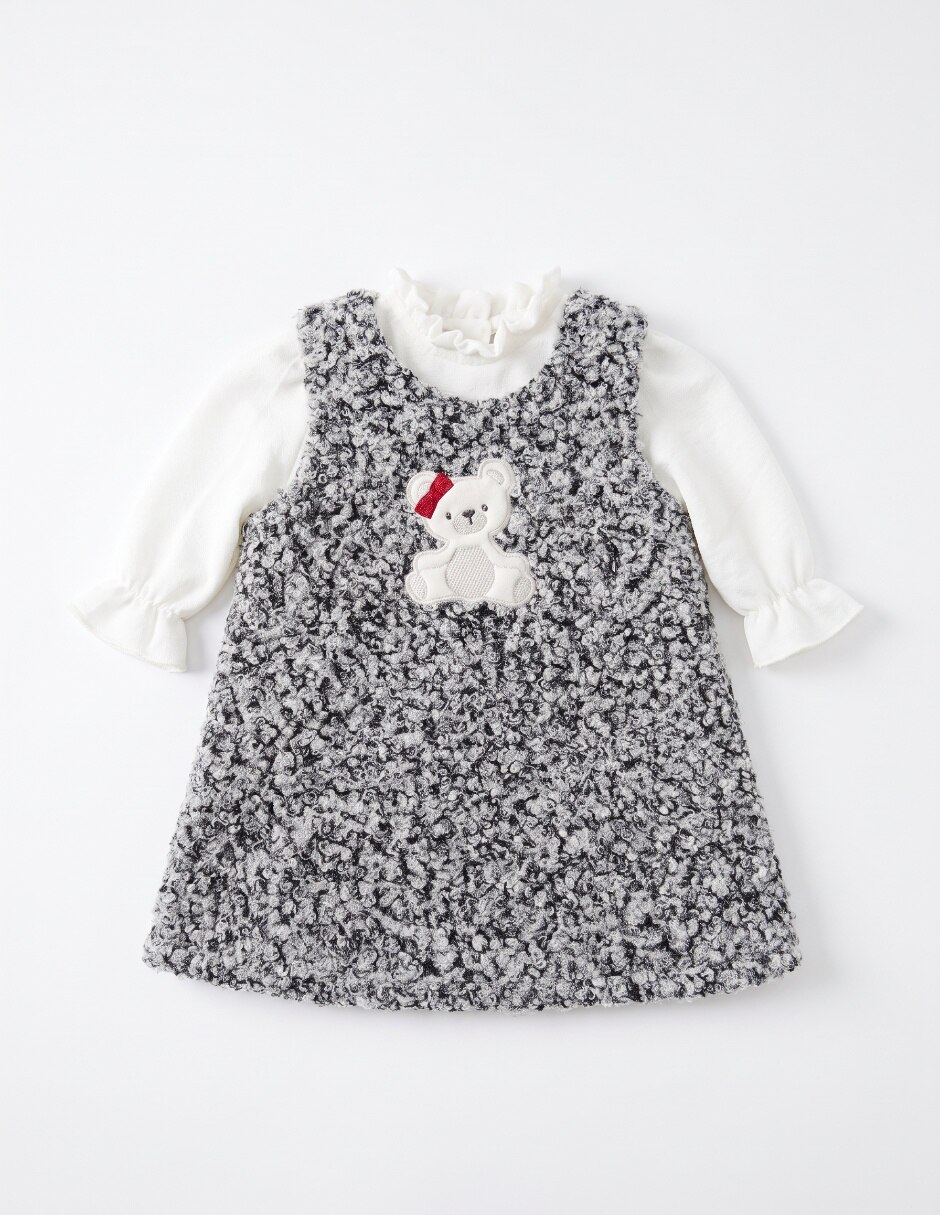 Conjunto jumper para bebé niña 3