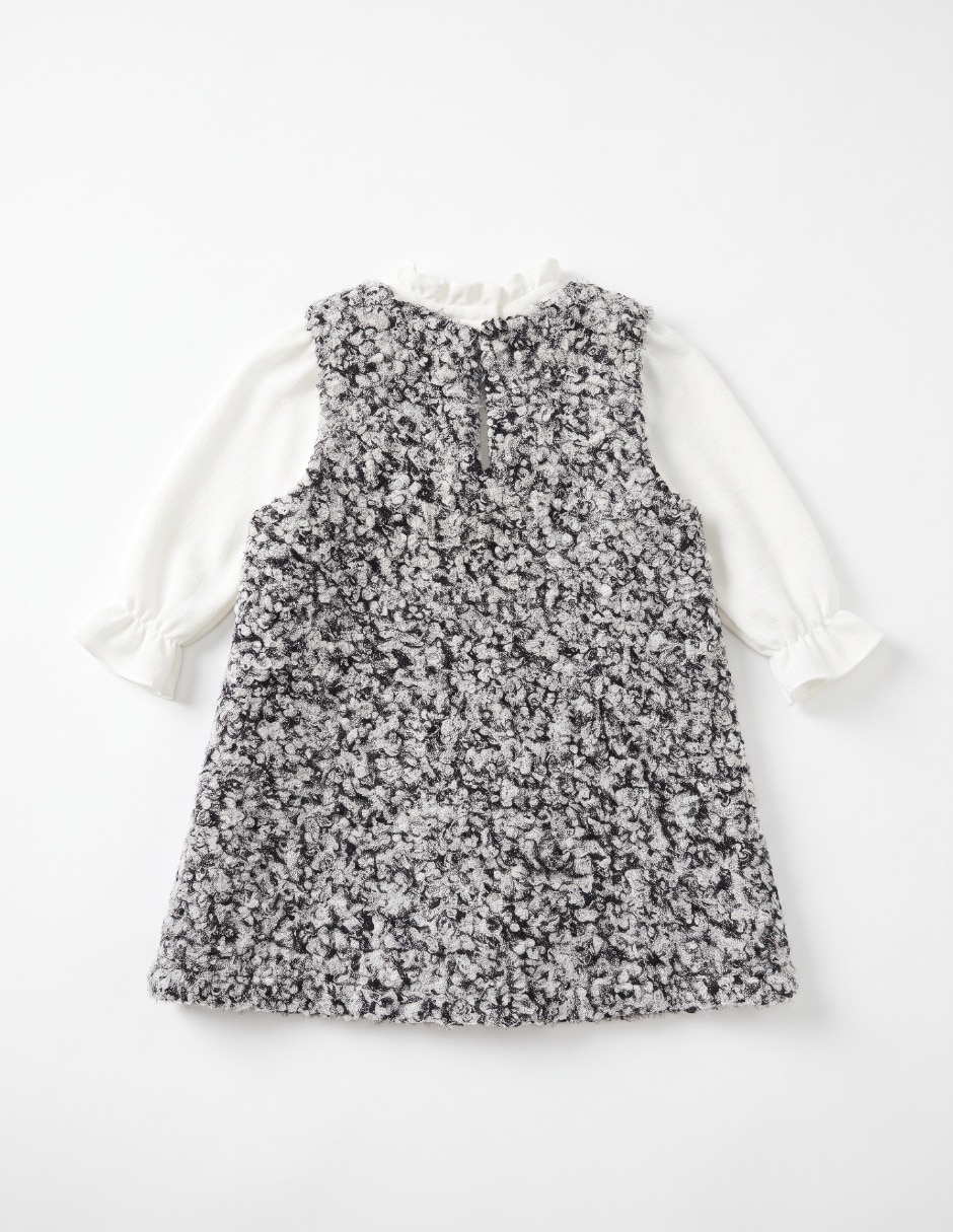 Conjunto jumper para bebé niña 4