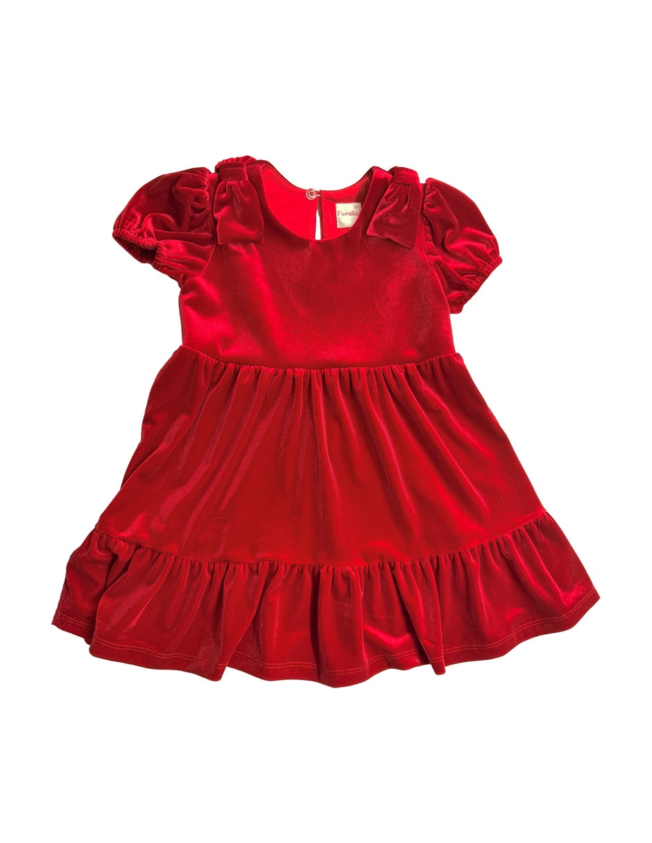 Vestido manga globo para bebé niña Vestido manga globo para bebé niña