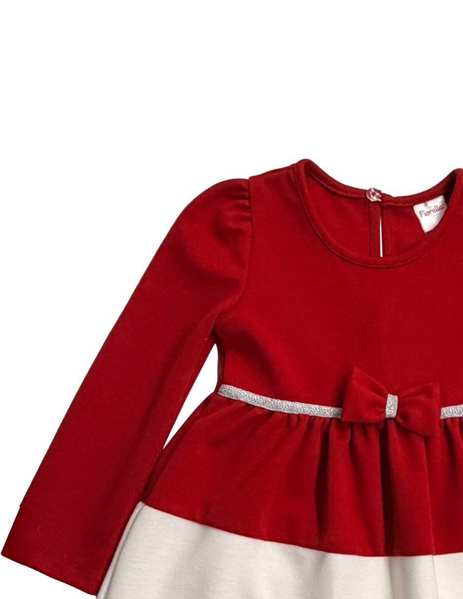 Vestido manga cap para bebé niña 2