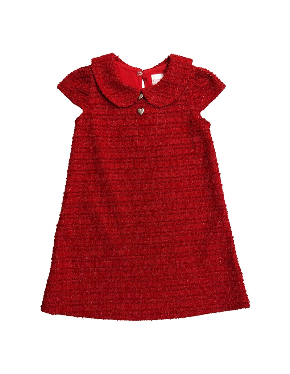 Vestido manga cap para bebé niña Vestido manga cap para bebé niña