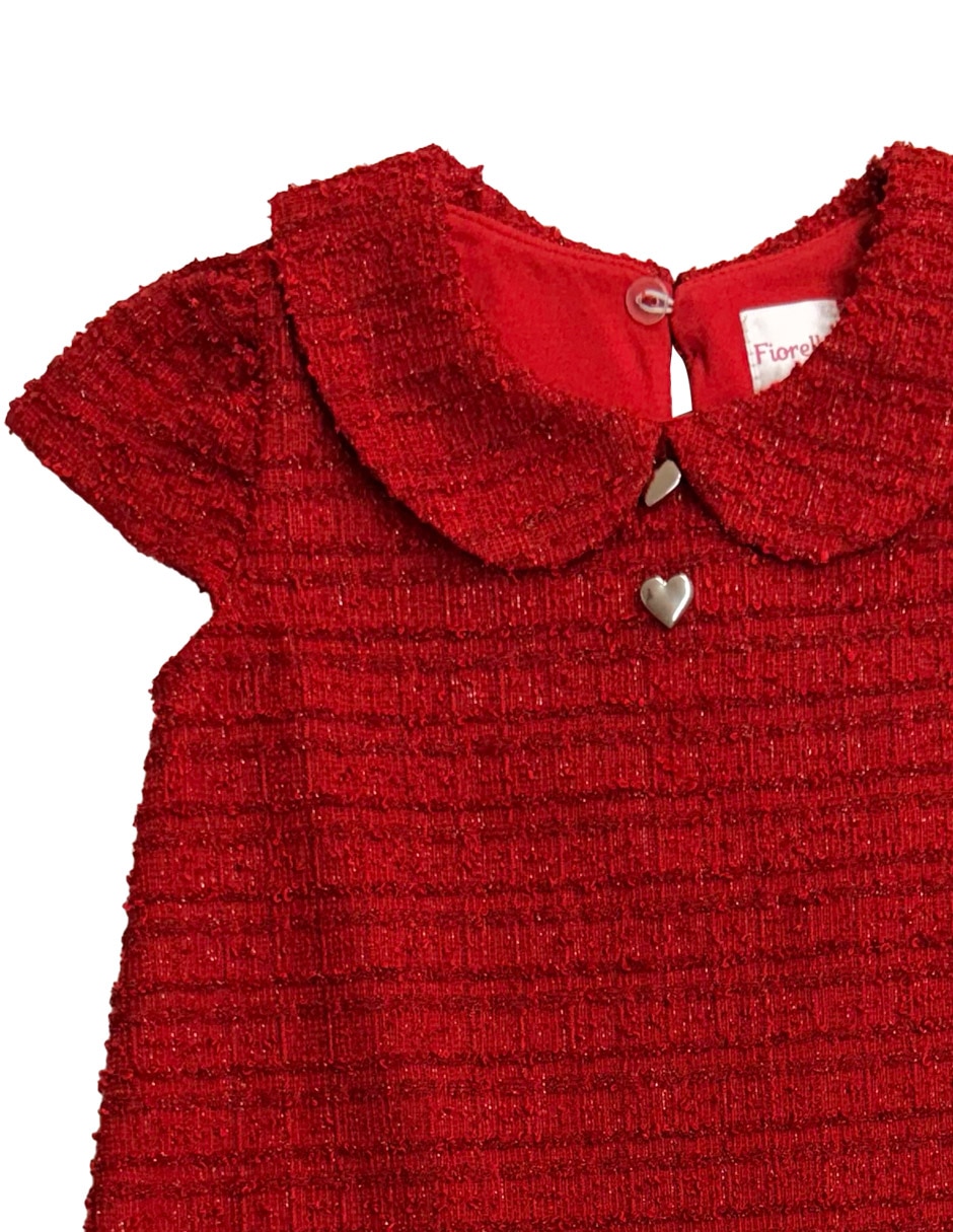 Vestido manga cap para bebé niña 2