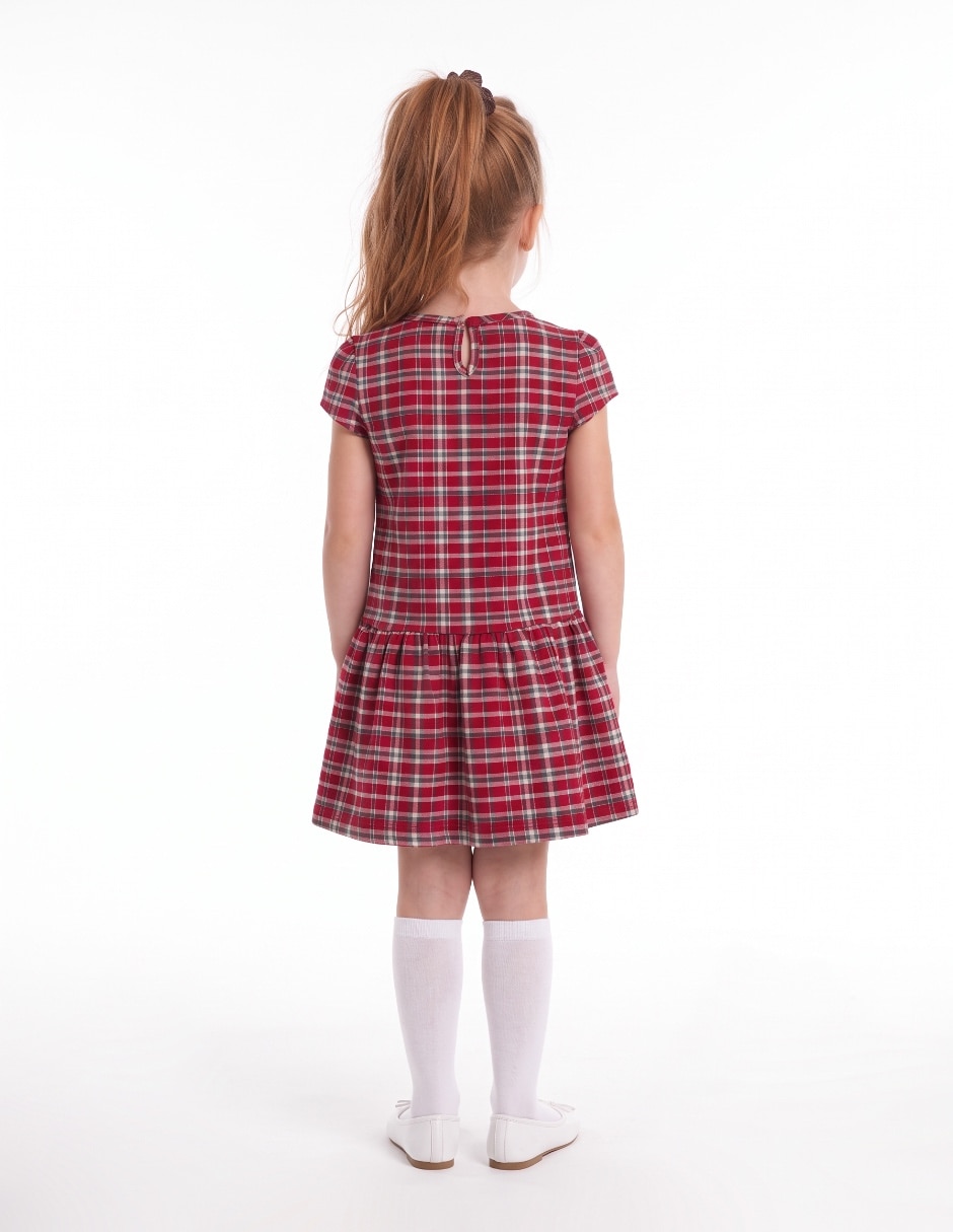 Set vestido manga cap para Bebé niña 2