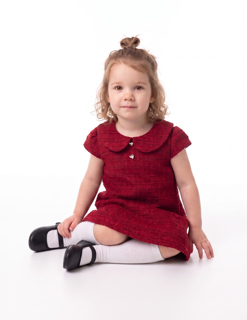 Vestido cap niña