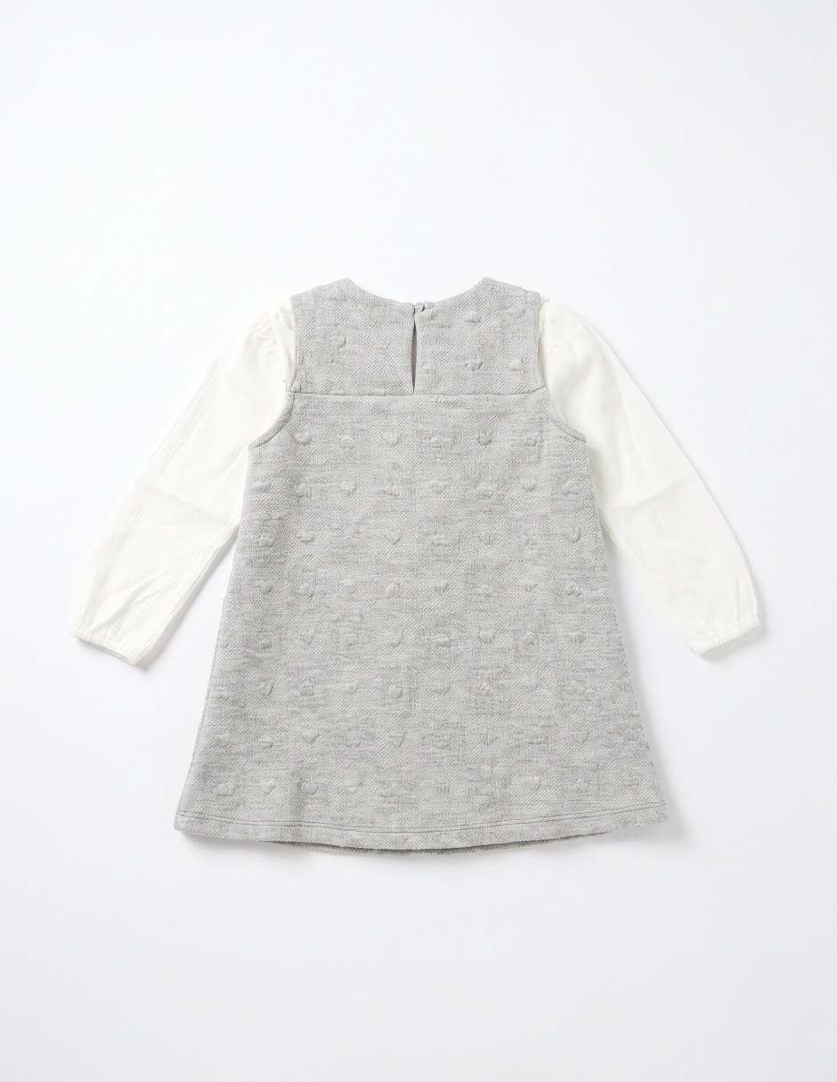 Conjunto jumper para bebé niña 4