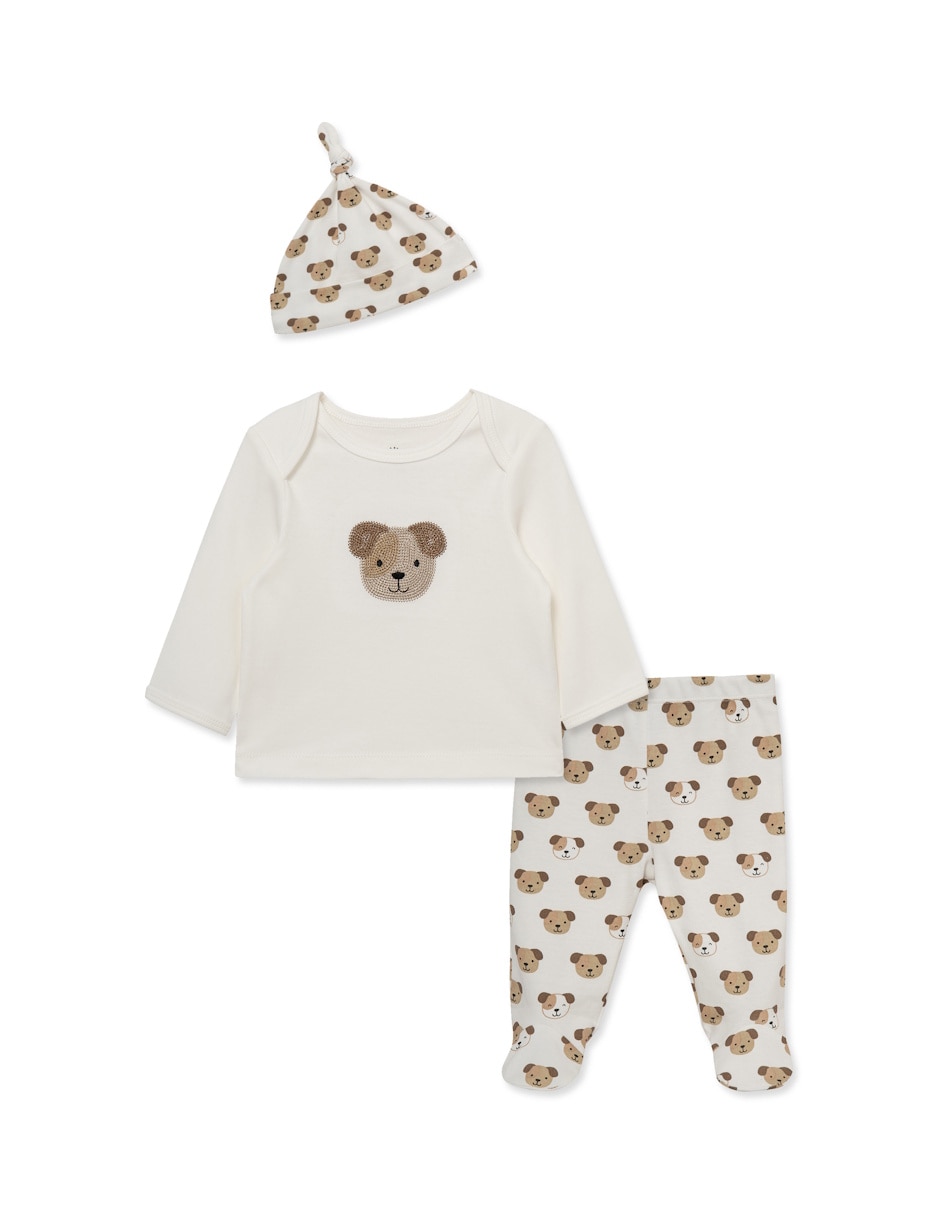 Conjunto casual de algodón para bebé niño