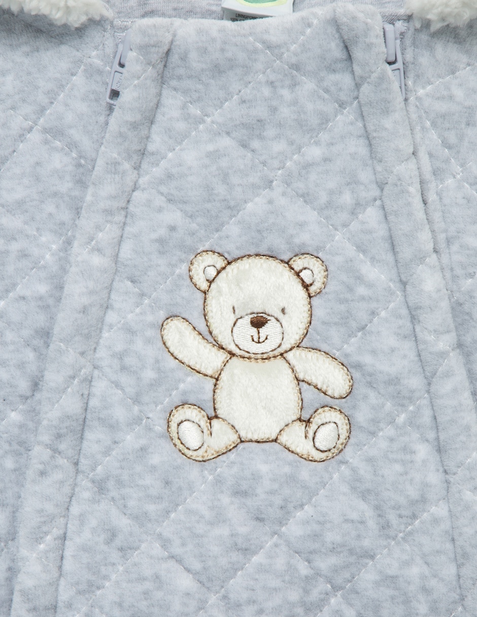 Comando estampado jaspeado Oso unisex 3