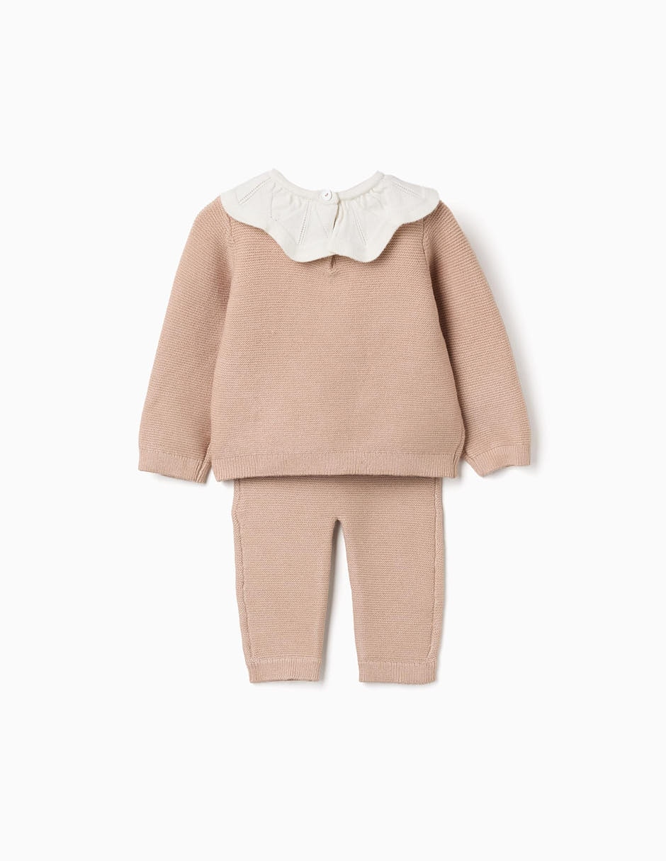 Conjunto Casual de Mezcla de materiales para Bebé / Infantil Niña 2