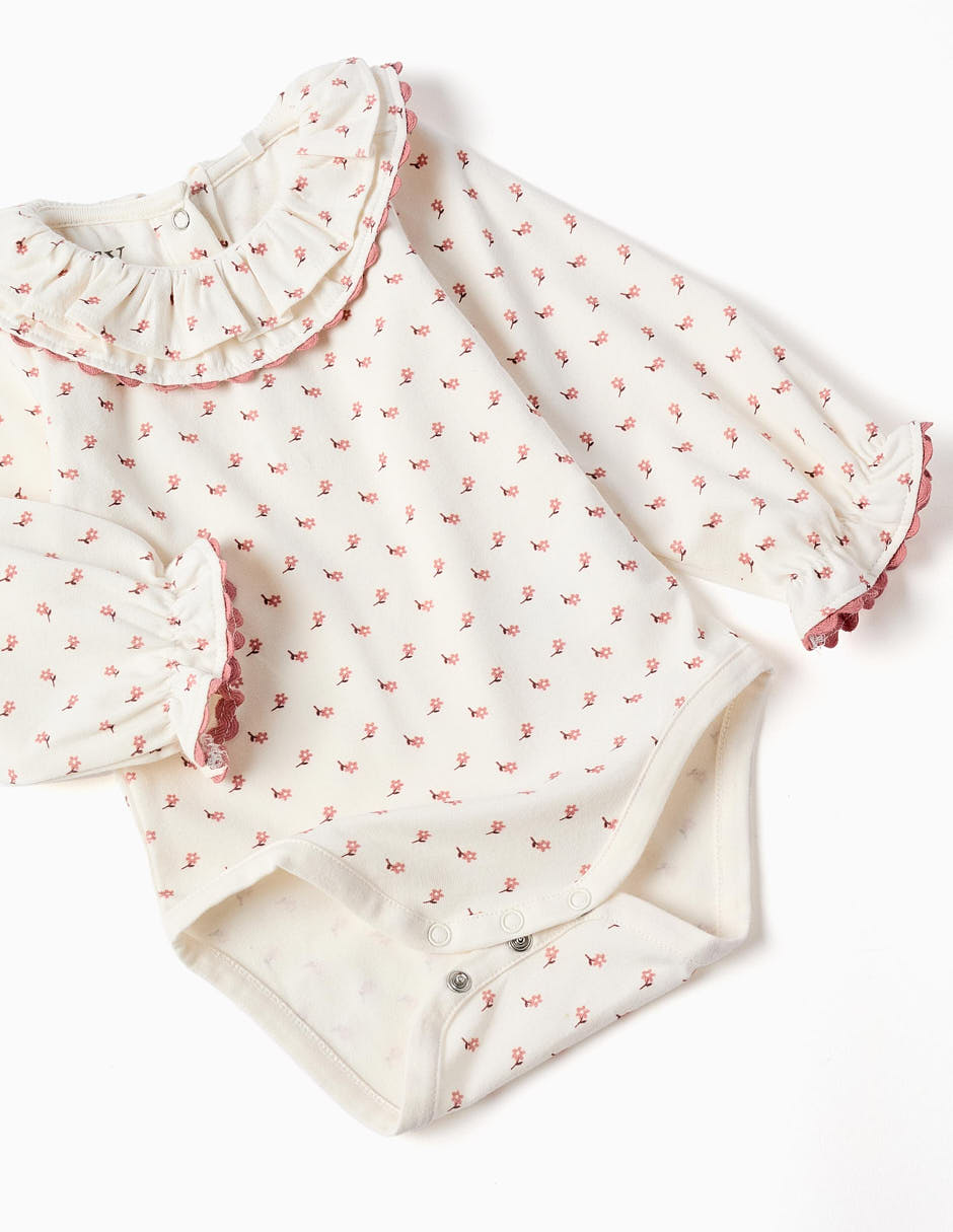 Conjunto Casual de Mezcla de materiales para Bebé / Infantil Niña 4