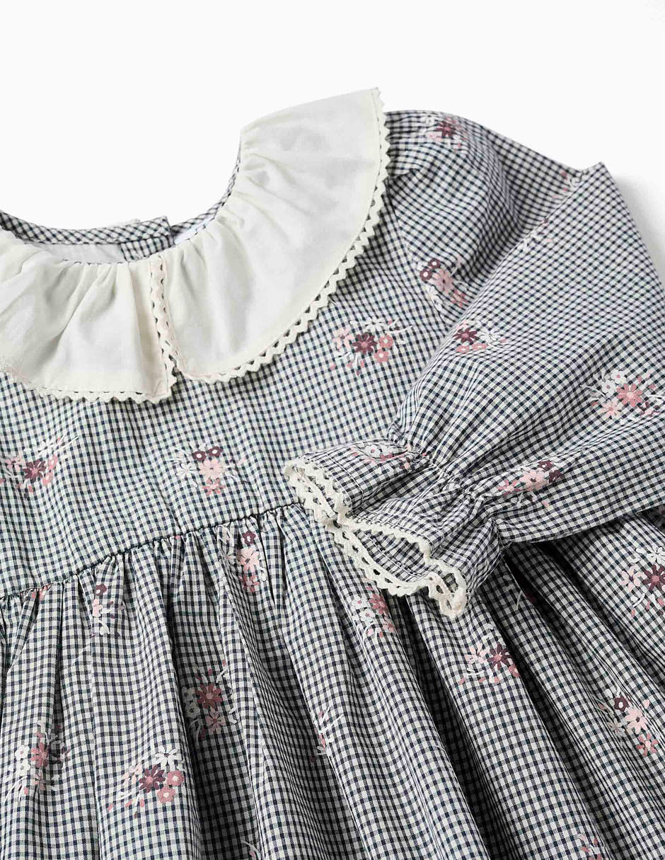 Vestido manga larga para bebé niña 3
